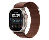 Apple 49mm Burgundy Alpine Loop - Small - Natural Titanium Finish - 1594213 - zdjęcie 2